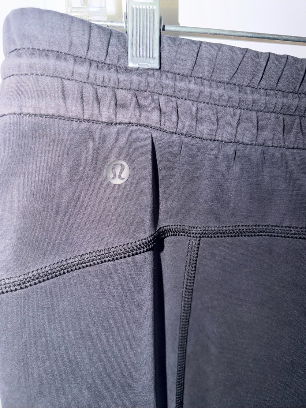 Lululemon Women’s Size 12 Black Half Zip Pullover Wide Leg Pants Set - Picture 7 of 12